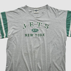 New York Jets Lee Sport 90s T-shirt Gray Vintage | Fanatics
