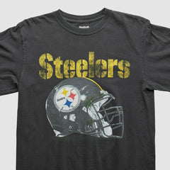 Pittsburgh Steelers Reebok 2010s Long Sleeve T-shirt Black Vintage | Fanatics