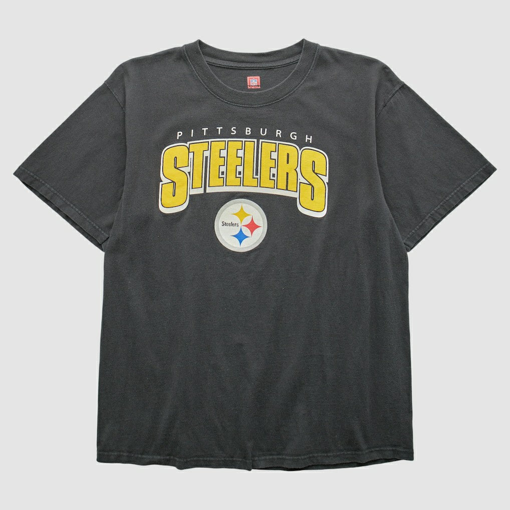 Pittsburgh Steelers NFL 2000s T-shirt Black Vintage | Fanatics