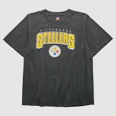 Pittsburgh Steelers NFL 2000s T-shirt Black Vintage | Fanatics