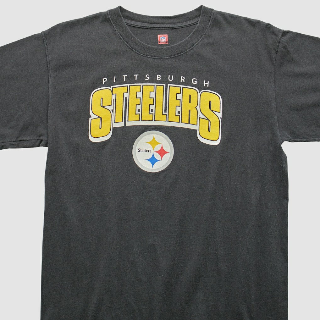 Pittsburgh Steelers NFL 2000s T-shirt Black Vintage | Fanatics