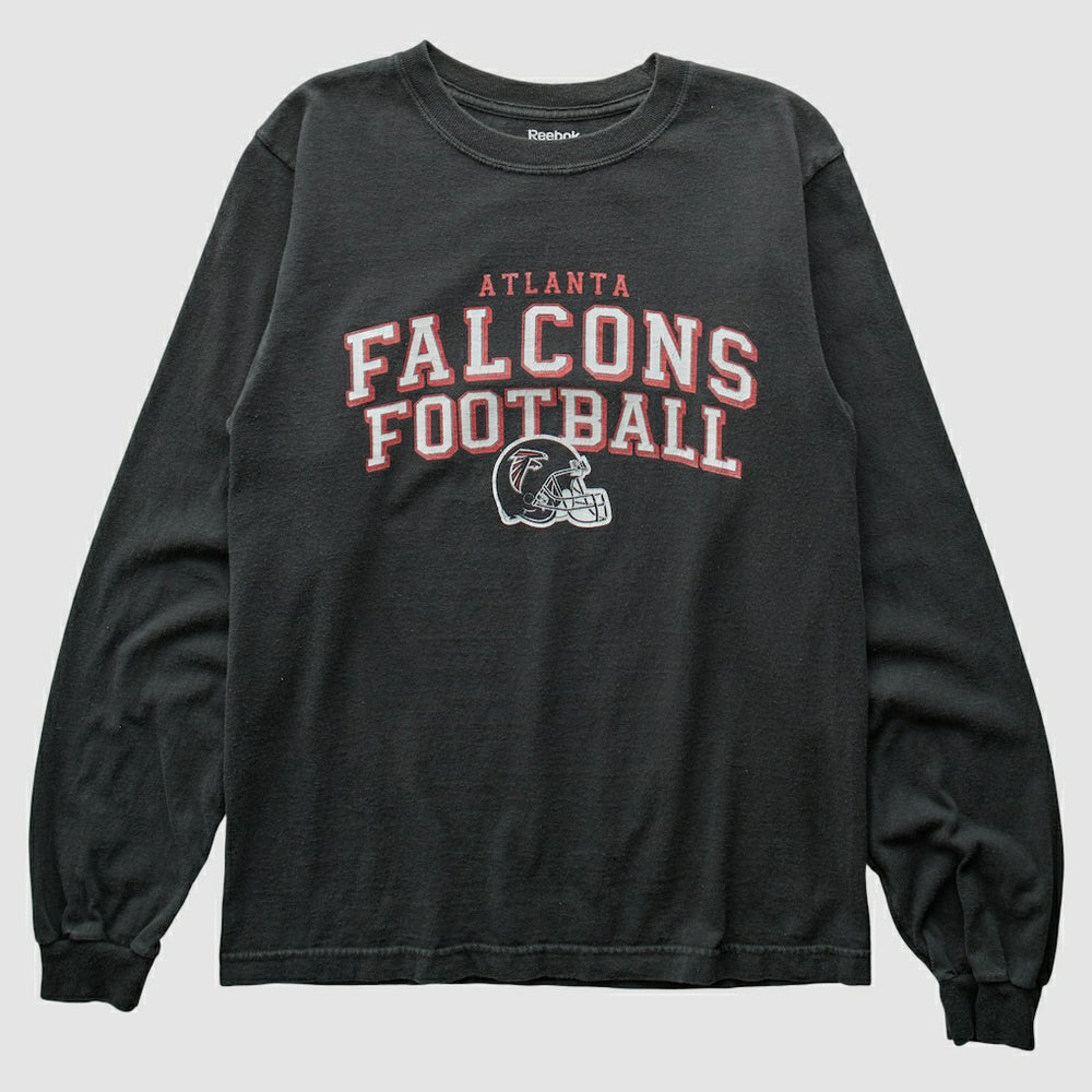 Atlanta Falcons Reebok 2000s Long Sleeve T-shirt Black Vintage | Fanatics