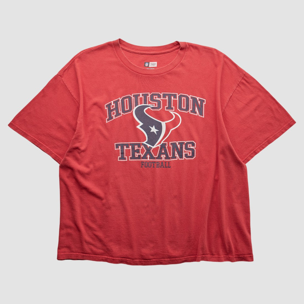 Houston Texans NFL 2000s T-shirt Red Vintage | Fanatics