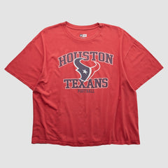 Houston Texans NFL 2000s T-shirt Red Vintage | Fanatics