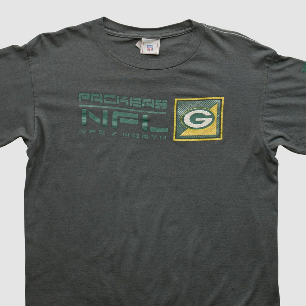 Green Bay Packers NFL 2000s Long Sleeve T-shirt Charcoal Vintage | Fanatics