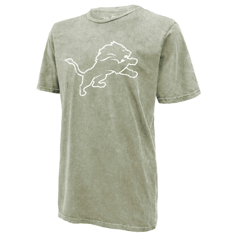 Jahmyr Gibbs Detroit Lions Majestic Threads Mineral Wash Name & Number T-Shirt Moss Green | NFL
