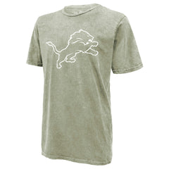 Jahmyr Gibbs Detroit Lions Majestic Threads Mineral Wash Name & Number T-Shirt Moss Green | NFL