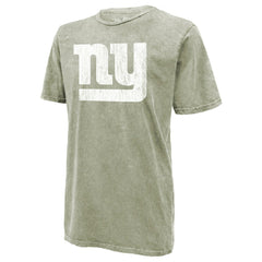 Jaxson Dart New York Giants Majestic Threads Mineral Wash Name & Number T-Shirt Moss Green | NFL
