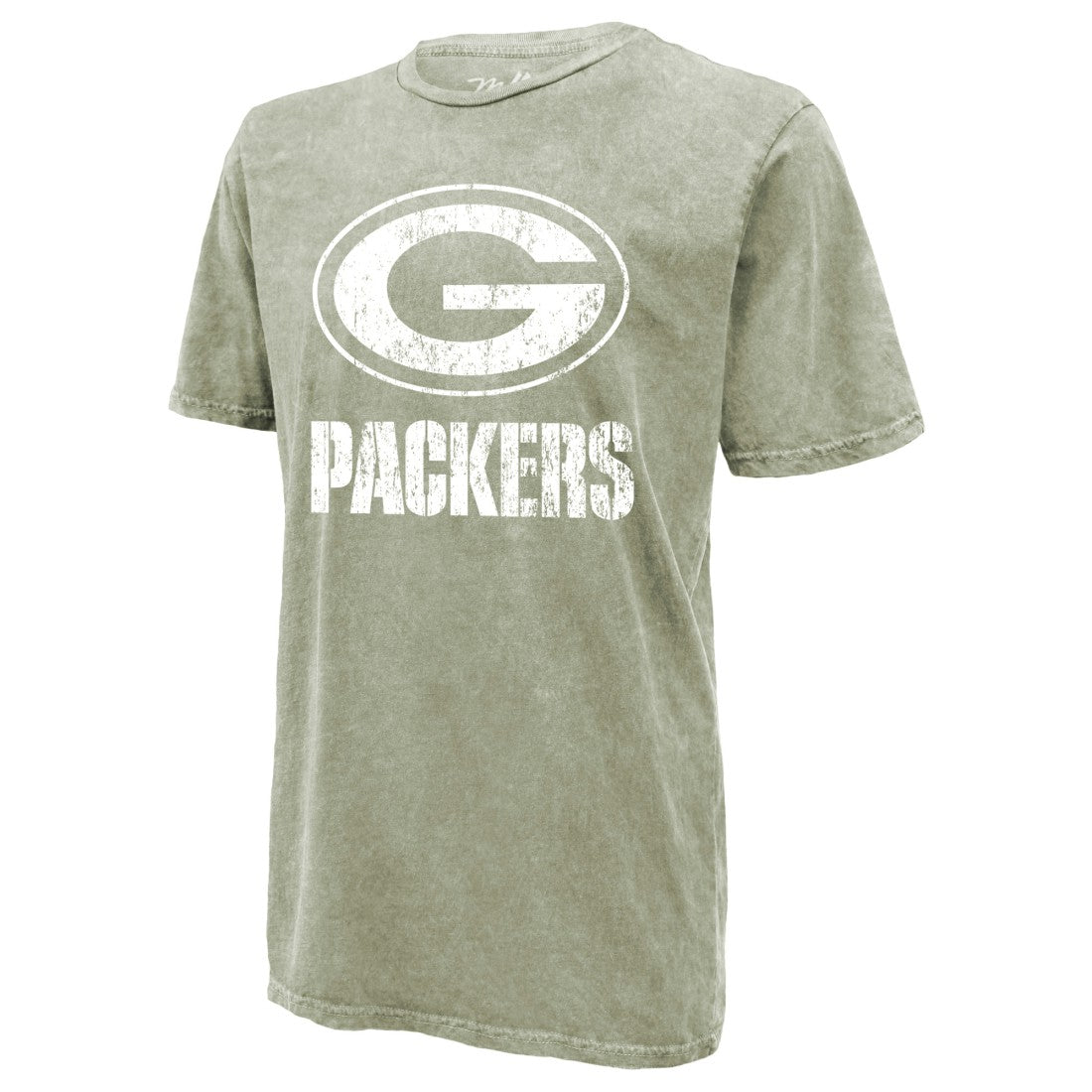 Micah Parsons Green Bay Packers Majestic Threads Mineral Wash Name & Number T-Shirt Moss Green | NFL
