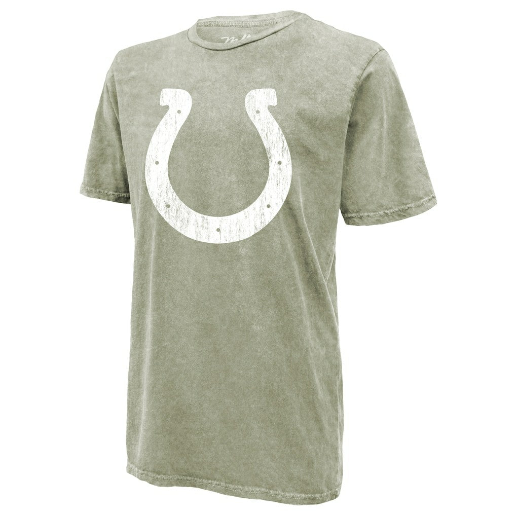 Tyler Warren Indianapolis Colts Majestic Threads Mineral Wash Name & Number T-Shirt Moss Green | NFL