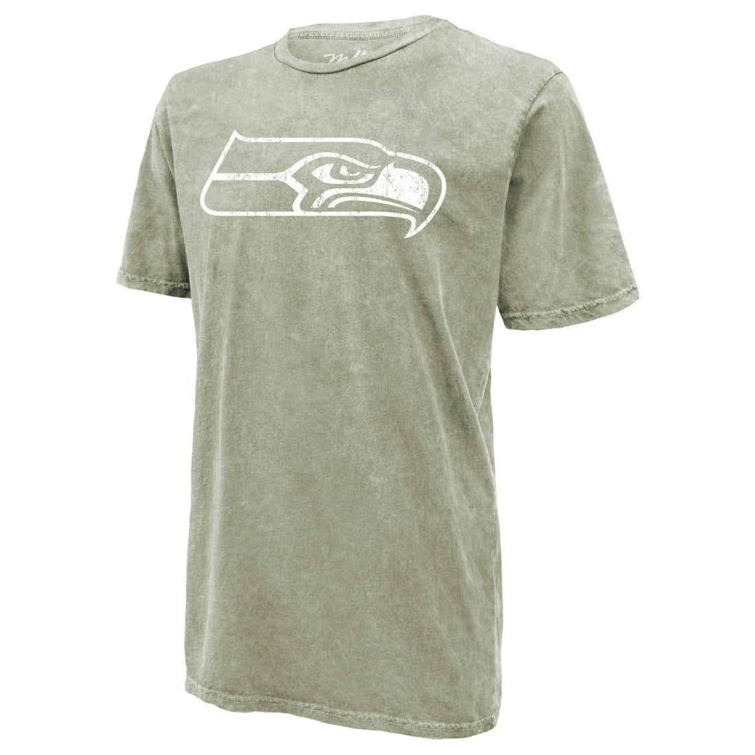 Jaxon Smith-Njigba Seattle Seahawks Majestic Threads Mineral Wash Name & Number T-Shirt Moss Green | NFL
