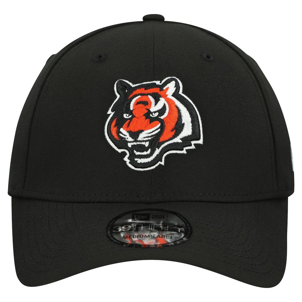 Cincinnati Bengals New Era Main 39THIRTY Flex Hat Black | NFL