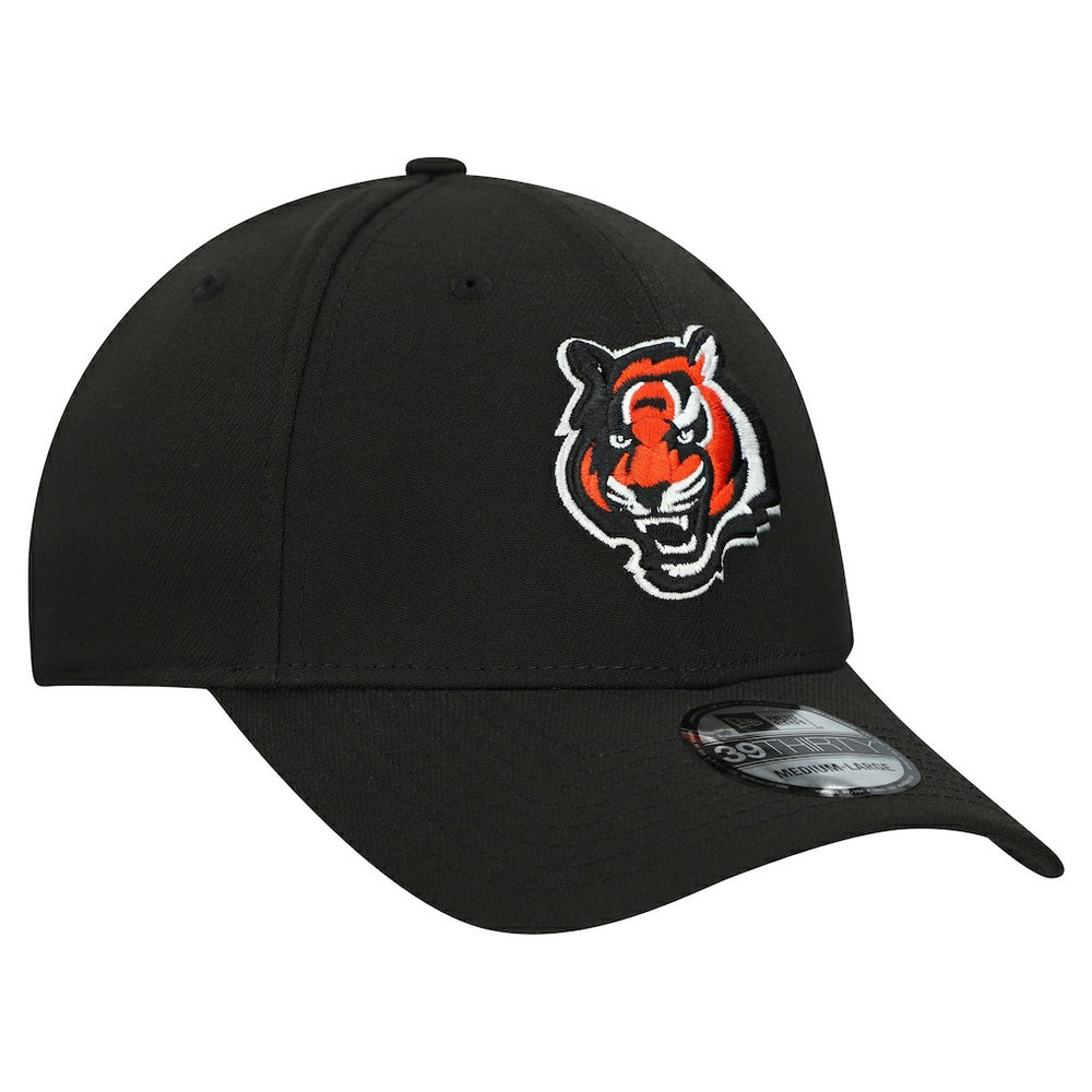 Cincinnati Bengals New Era Main 39THIRTY Flex Hat Black | NFL