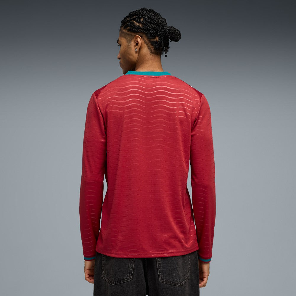 Portugal National Team 2026 Home Replica Long Sleeve Jersey Red | Puma Online