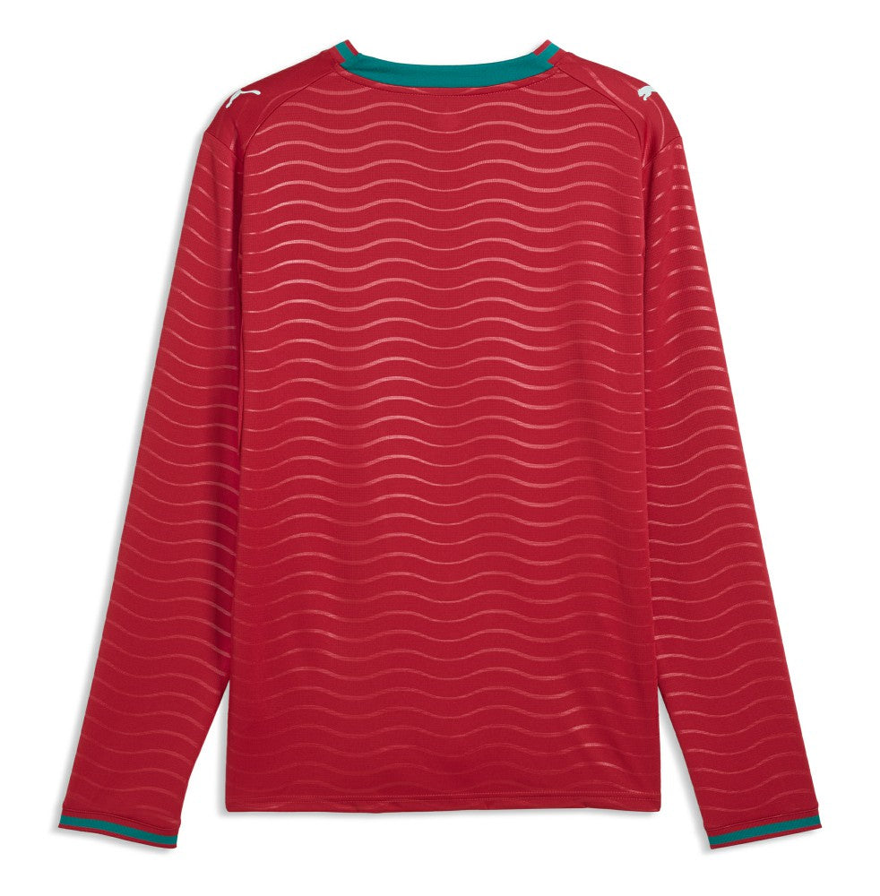 Portugal National Team 2026 Home Replica Long Sleeve Jersey Red | Puma Online