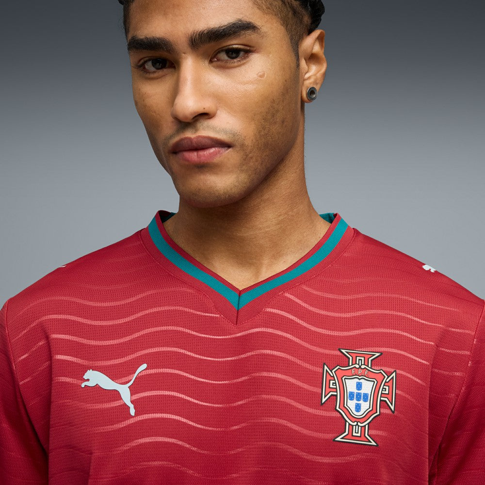 Portugal National Team 2026 Home Replica Long Sleeve Jersey Red | Puma Online