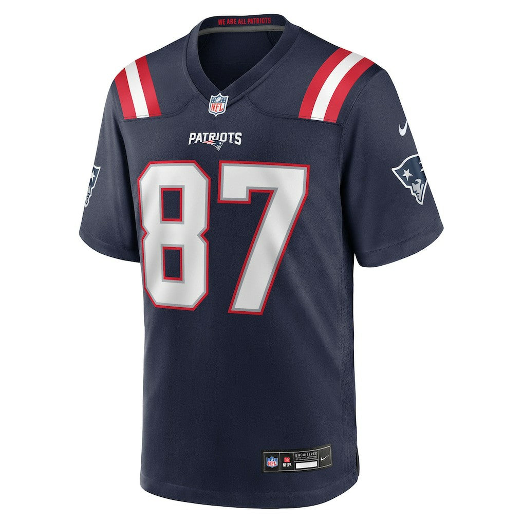 Rob Gronkowski New England Patriots Team Retired Player Game Jersey Navy | Nike for Sale
