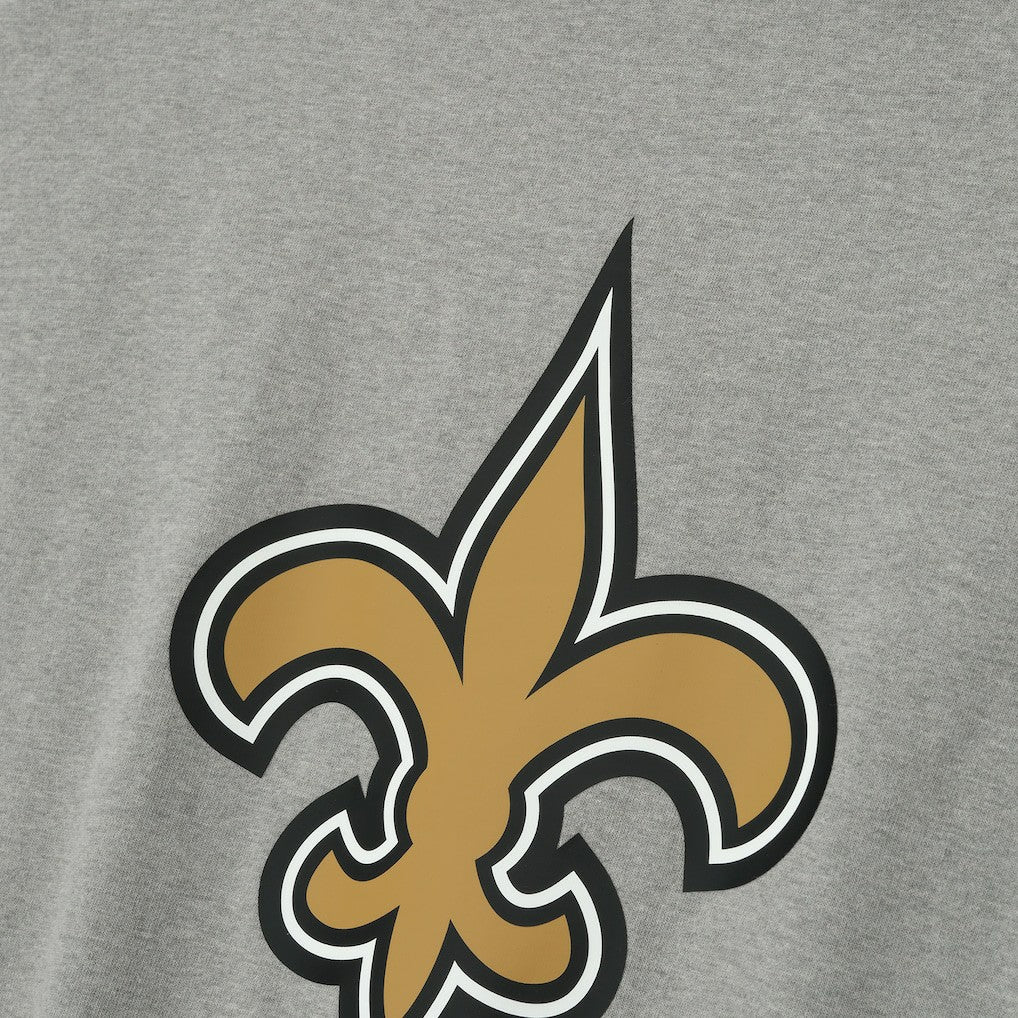 New Orleans Saints Fear of God x NFL Unisex 3/4-Sleeve T-Shirt Heather Gray | NFL