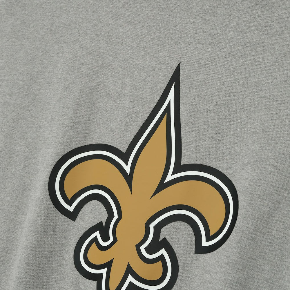 New Orleans Saints Fear of God x NFL Unisex 3/4-Sleeve T-Shirt Heather Gray | NFL