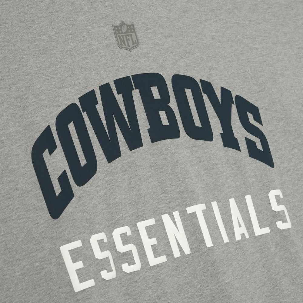 Dallas Cowboys Fear of God x NFL Unisex 3/4-Sleeve T-Shirt Heather Gray | NFL