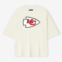 Kansas City Chiefs Fear of God x NFL Unisex 3/4-Sleeve T-Shirt Cream | NFL