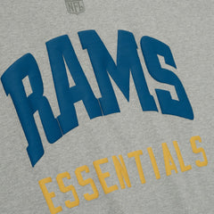 Los Angeles Rams Fear of God x NFL Unisex 3/4-Sleeve T-Shirt Heather Gray | NFL