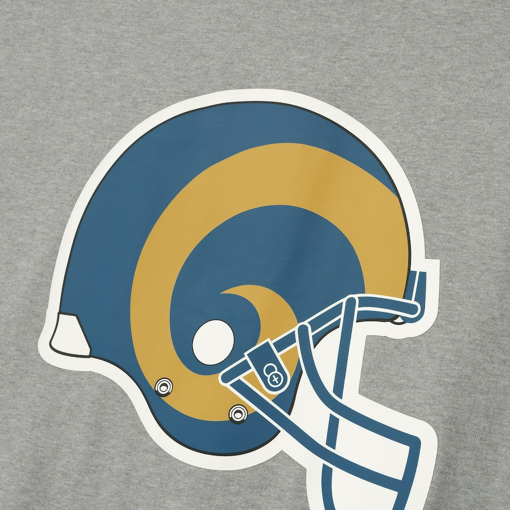 Los Angeles Rams Fear of God x NFL Unisex 3/4-Sleeve T-Shirt Heather Gray | NFL