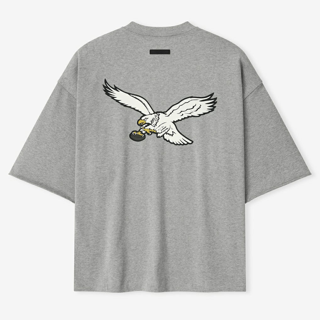 Philadelphia Eagles Fear of God x NFL Unisex 3/4-Sleeve T-Shirt Heather Gray | NFL