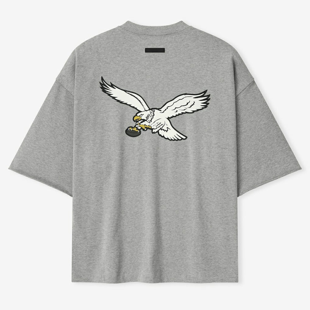 Philadelphia Eagles Fear of God x NFL Unisex 3/4-Sleeve T-Shirt Heather Gray | NFL