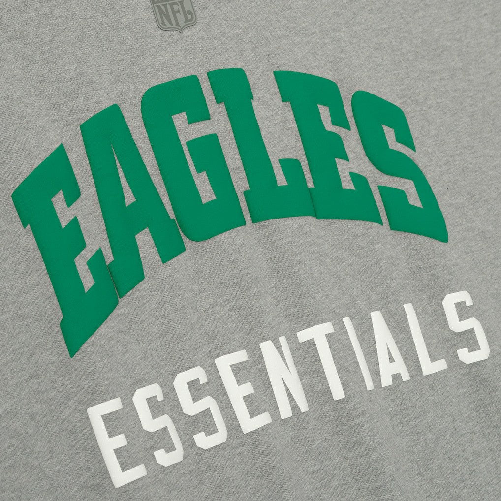 Philadelphia Eagles Fear of God x NFL Unisex 3/4-Sleeve T-Shirt Heather Gray | NFL
