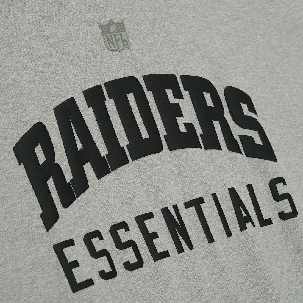 Las Vegas Raiders Fear of God x NFL Unisex 3/4-Sleeve T-Shirt Heather Gray | NFL