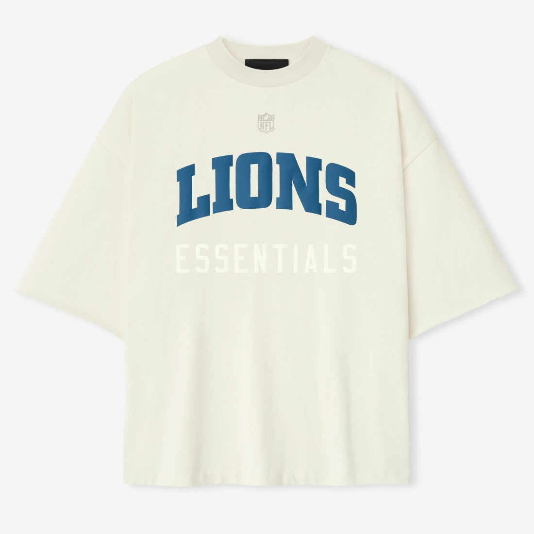 Detroit Lions Fear of God x NFL Unisex 3/4-Sleeve T-Shirt Cream | NFL