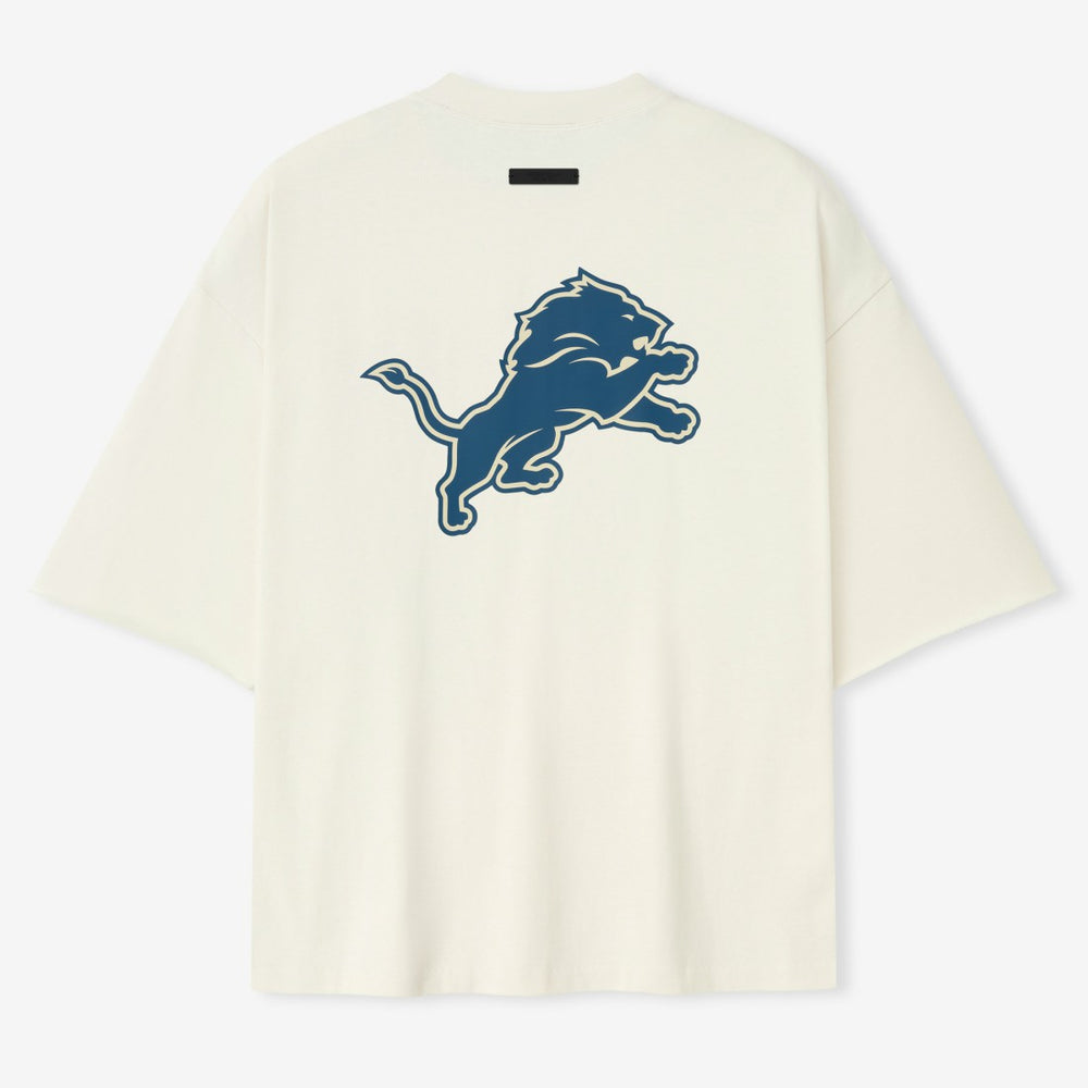Detroit Lions Fear of God x NFL Unisex 3/4-Sleeve T-Shirt Cream | NFL