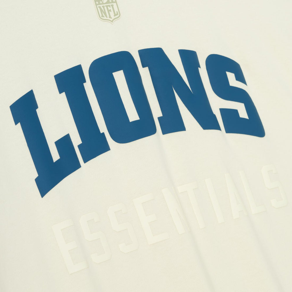 Detroit Lions Fear of God x NFL Unisex 3/4-Sleeve T-Shirt Cream | NFL