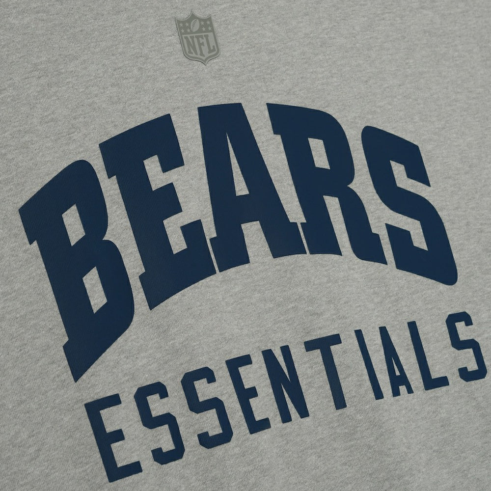 Chicago Bears Fear of God x NFL Unisex 3/4-Sleeve T-Shirt Heather Gray | NFL