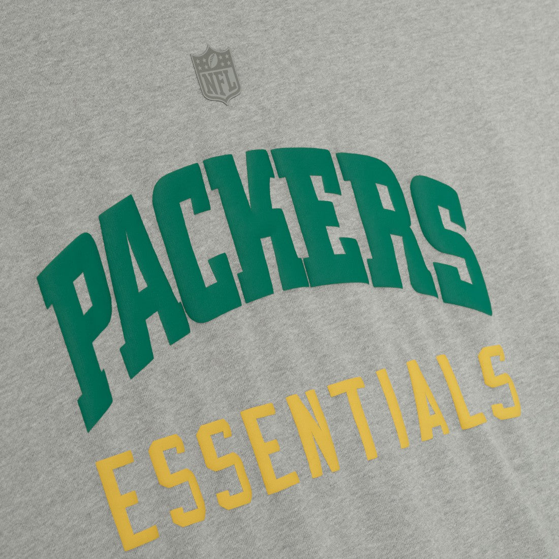 Green Bay Packers Fear of God x NFL Unisex 3/4-Sleeve T-Shirt Heather Gray | NFL