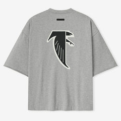 Atlanta Falcons Fear of God x NFL Unisex 3/4-Sleeve T-Shirt Heather Gray | NFL