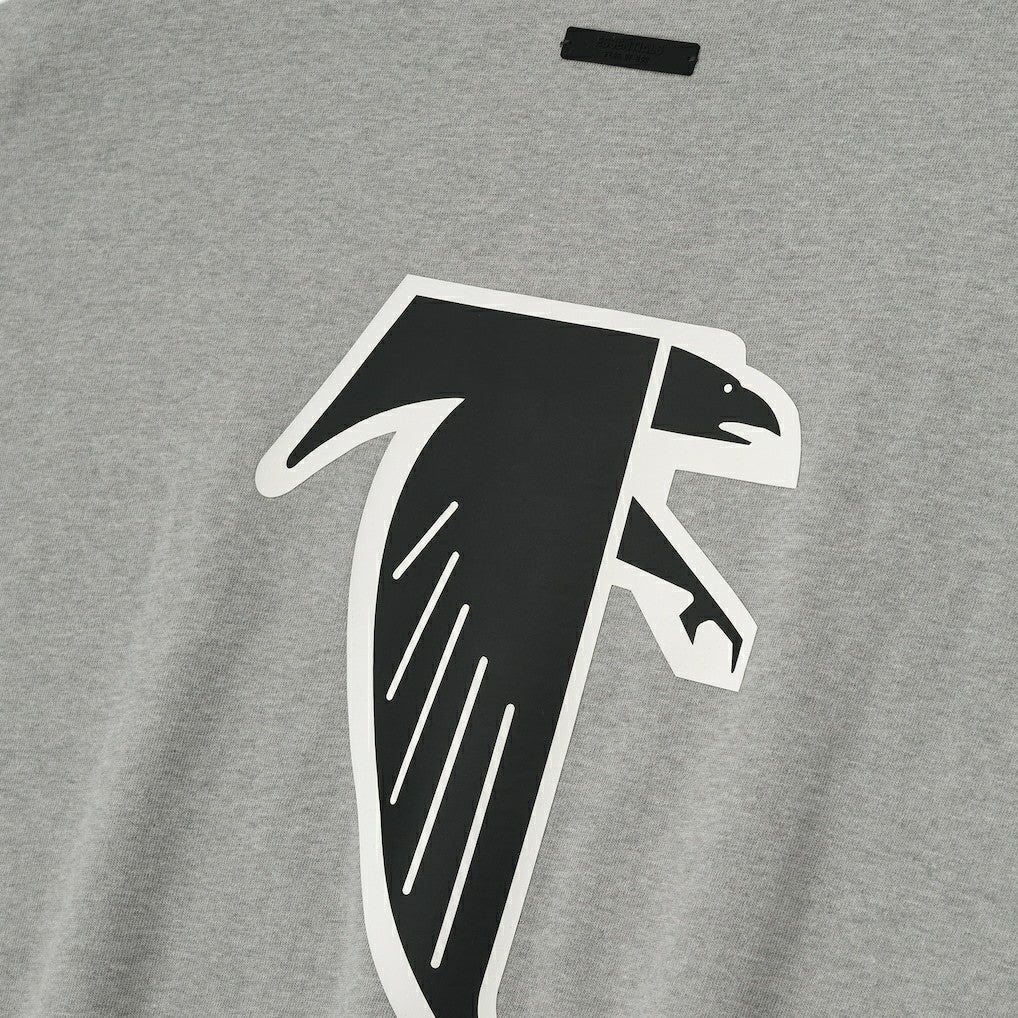 Atlanta Falcons Fear of God x NFL Unisex 3/4-Sleeve T-Shirt Heather Gray | NFL