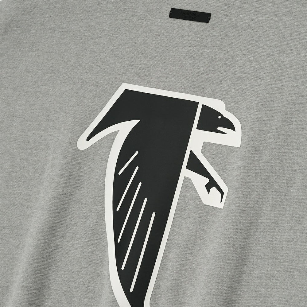 Atlanta Falcons Fear of God x NFL Unisex 3/4-Sleeve T-Shirt Heather Gray | NFL