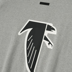 Atlanta Falcons Fear of God x NFL Unisex 3/4-Sleeve T-Shirt Heather Gray | NFL