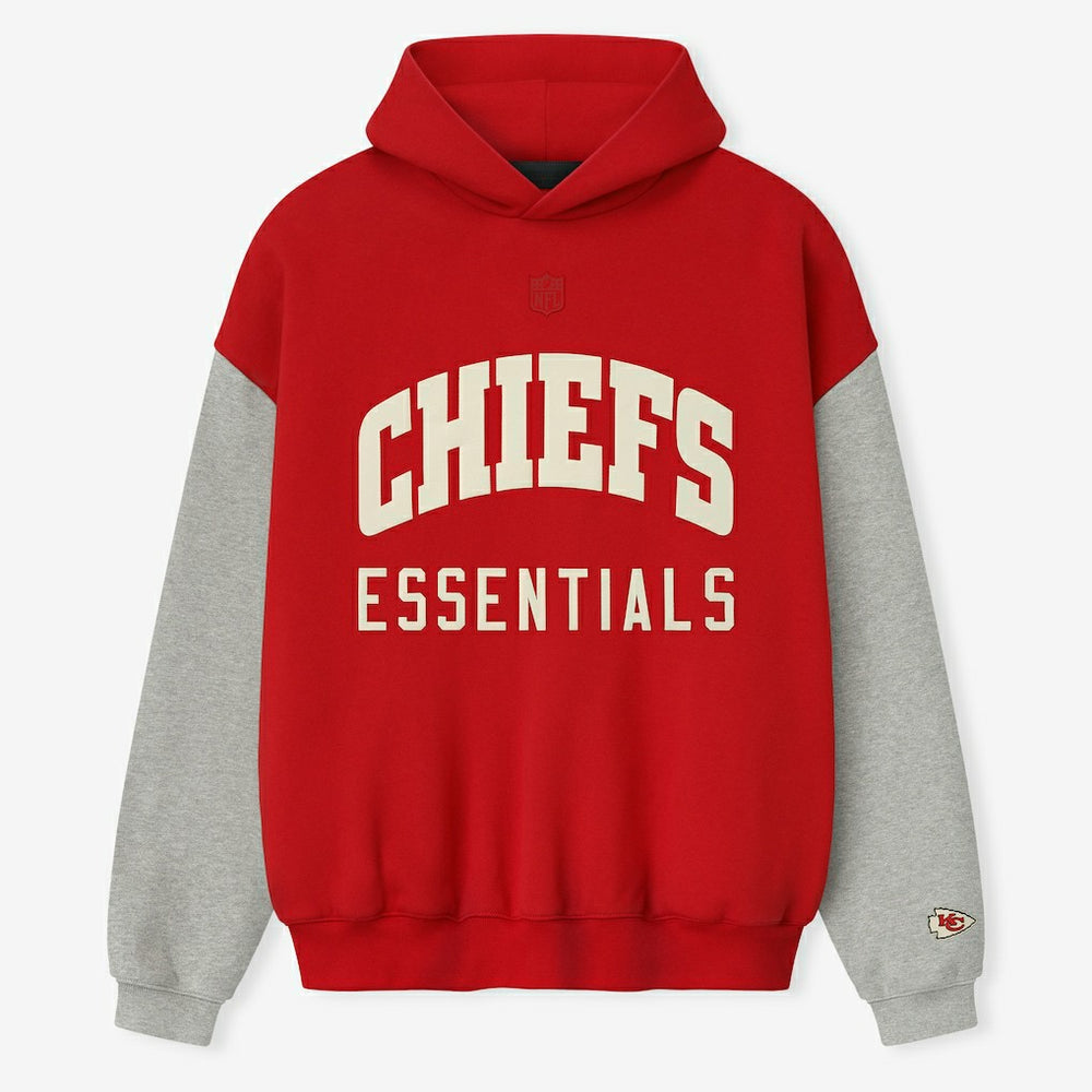Kansas City Chiefs Fear of God x NFL Unisex Sport Hoodie Red/Heather Gray | NFL