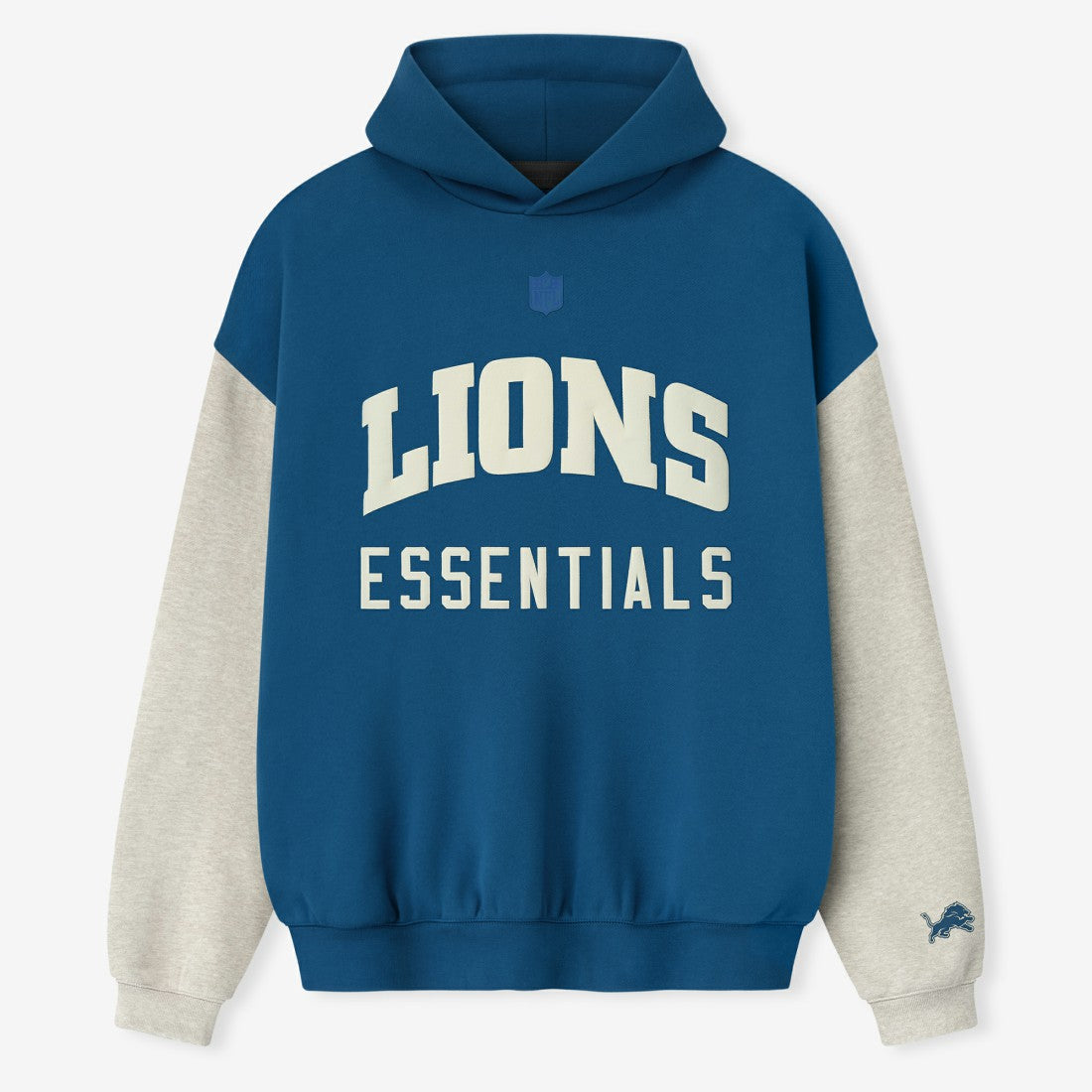 Detroit Lions Fear of God x NFL Unisex Sport Hoodie Blue/Heather Gray | NFL