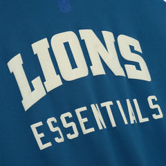Detroit Lions Fear of God x NFL Unisex Sport Hoodie Blue/Heather Gray | NFL