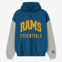 Los Angeles Rams Fear of God x NFL Unisex Sport Hoodie Royal/Heather Gray | NFL