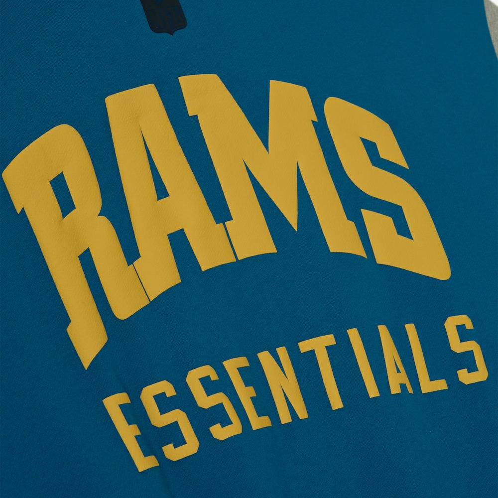 Los Angeles Rams Fear of God x NFL Unisex Sport Hoodie Royal/Heather Gray | NFL