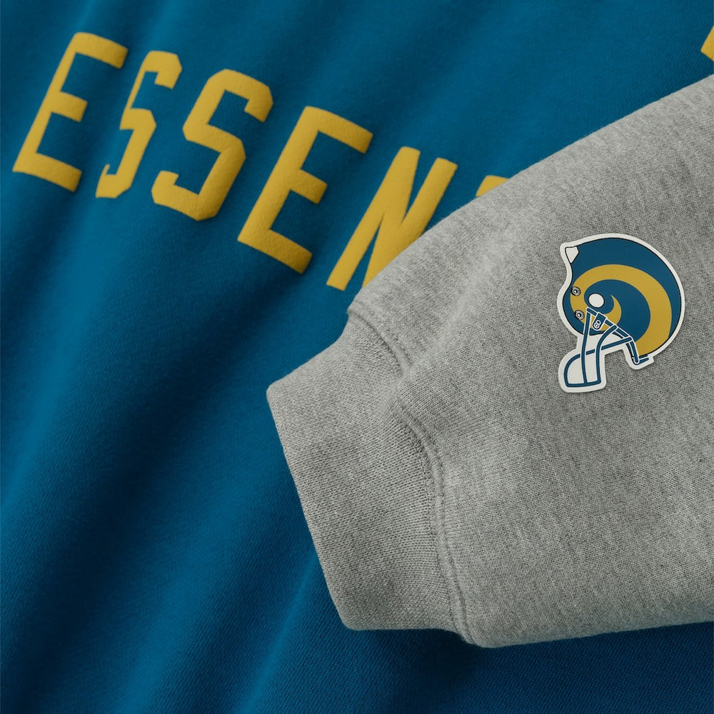 Los Angeles Rams Fear of God x NFL Unisex Sport Hoodie Royal/Heather Gray | NFL