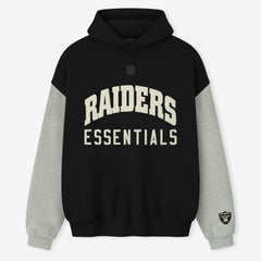Las Vegas Raiders Fear of God x NFL Unisex Sport Hoodie Black/Heather Gray | NFL