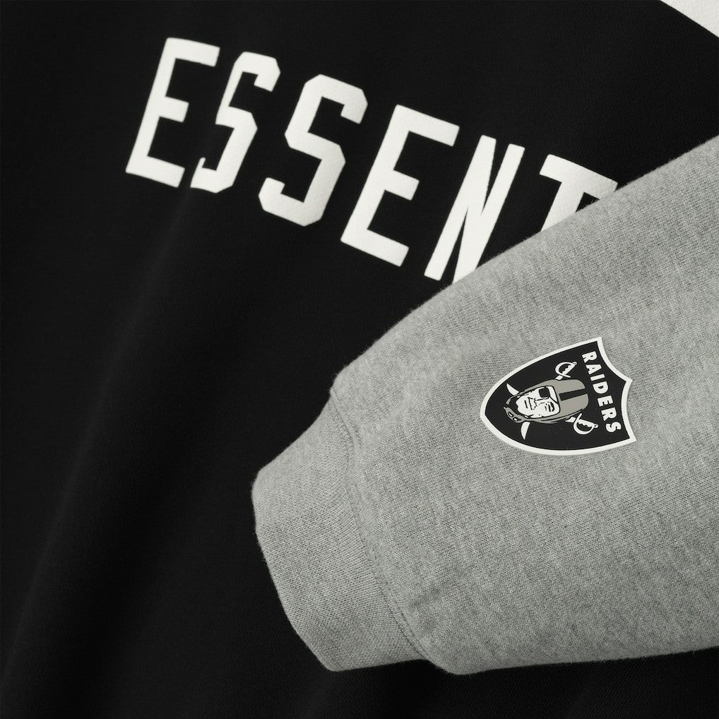 Las Vegas Raiders Fear of God x NFL Unisex Sport Hoodie Black/Heather Gray | NFL