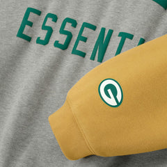 Green Bay Packers Fear of God x NFL Unisex Sport Hoodie Heather Gray/Gold | NFL