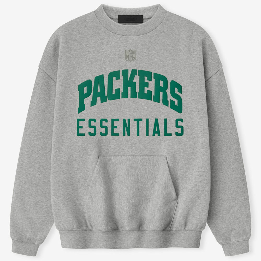 Green Bay Packers Fear of God x NFL Unisex Sport Sweatshirt Heather Gray | NFL